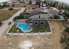 Вилла с бассейном планировки 5+1 в районе Белек - Анталия