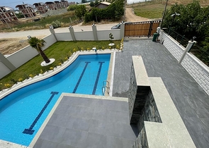 Вилла с бассейном планировки 5+1 в районе Белек - Анталия