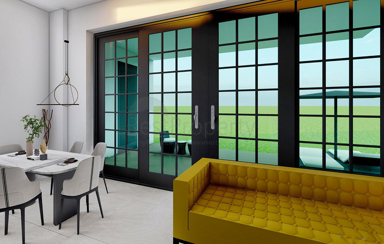 Трёхэтажная вилла планировкой 3+1 в районе Белек