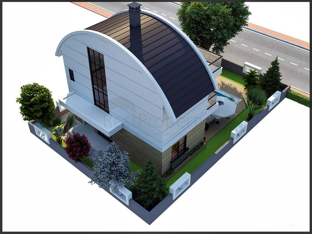 Трёхэтажная вилла планировкой 3+1 в районе Белек