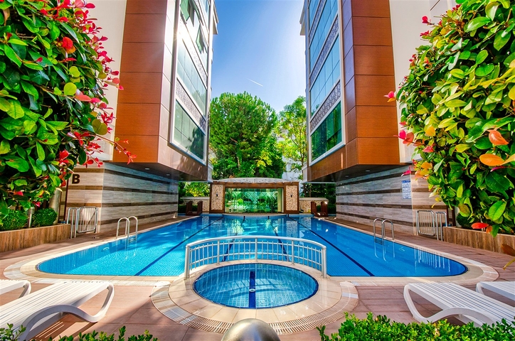 Квартиры планировки 2+1 в микрорайоне Лиман - Анталия 