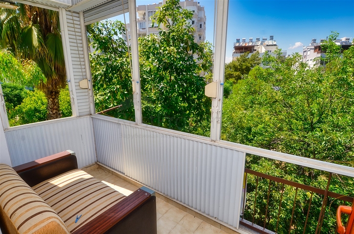 Квартира планировки 2+1 с видом на море в микрорайоне Гюрсу - Анталия 