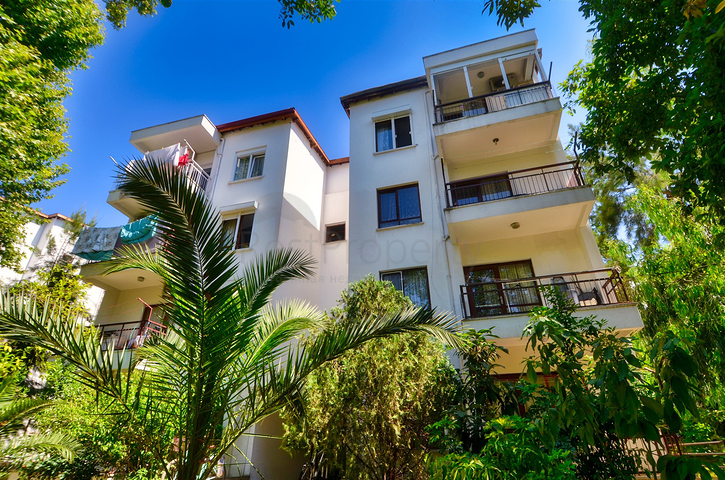 Квартира планировки 2+1 с видом на море в микрорайоне Гюрсу - Анталия 