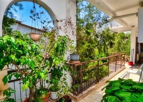 Квартира планировки 2+1 с видом на море в микрорайоне Гюрсу - Анталия 