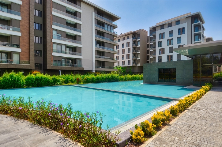 Квартира планировки 3+1 в микрорайоне Улуч - Анталия 