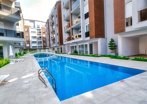 Квартира планировки 2+1 в микрорайоне Хурма - Анталия 