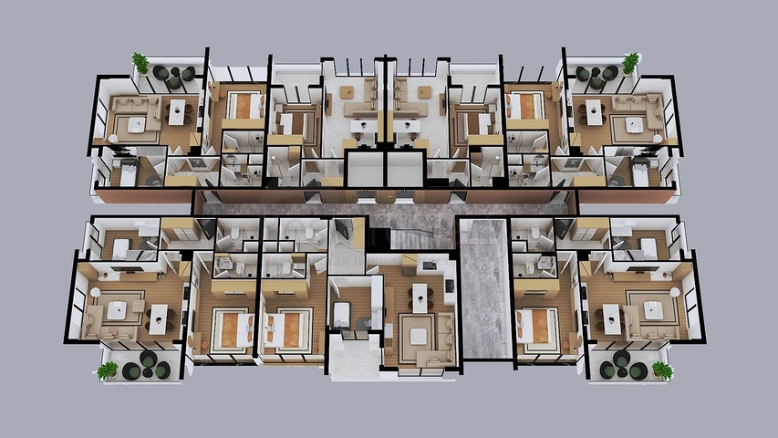 Инвестиционный проект в районе Алтынташ - Анталия 