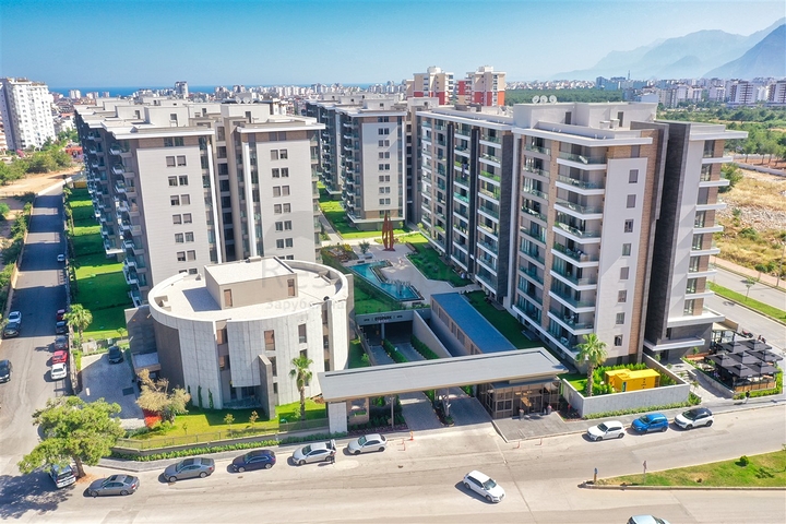 Квартира планировки 3+1 в микрорайоне Сителер - Анталия 