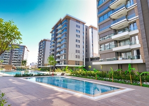 Квартира планировки 3+1 в микрорайоне Сителер - Анталия 