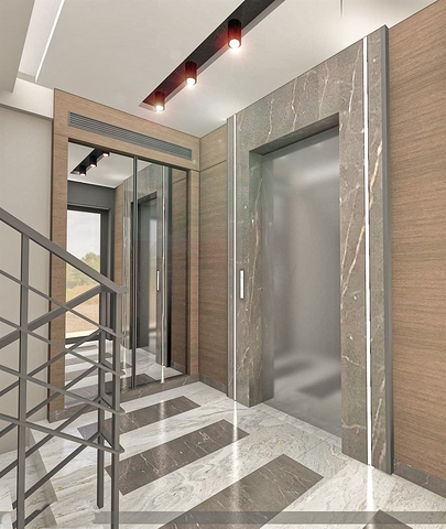 Квартиры планировки 2+1 , 4+1 и 5+1 в центре города Анталия 