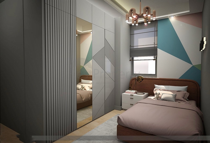 Квартиры планировки 2+1 , 4+1 и 5+1 в центре города Анталия 