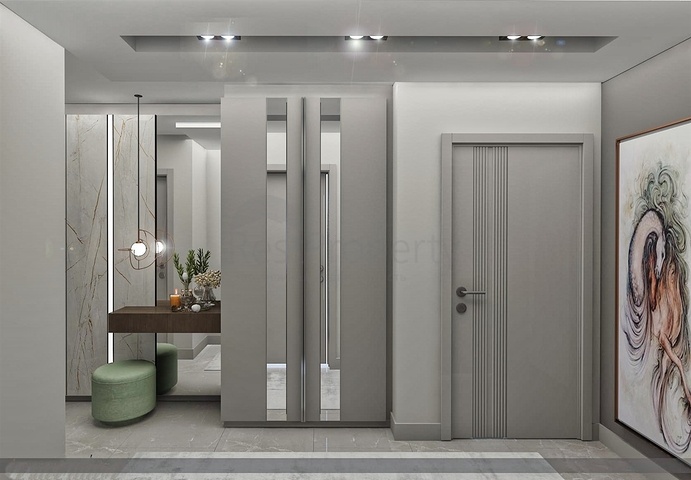 Квартиры планировки 2+1 , 4+1 и 5+1 в центре города Анталия 