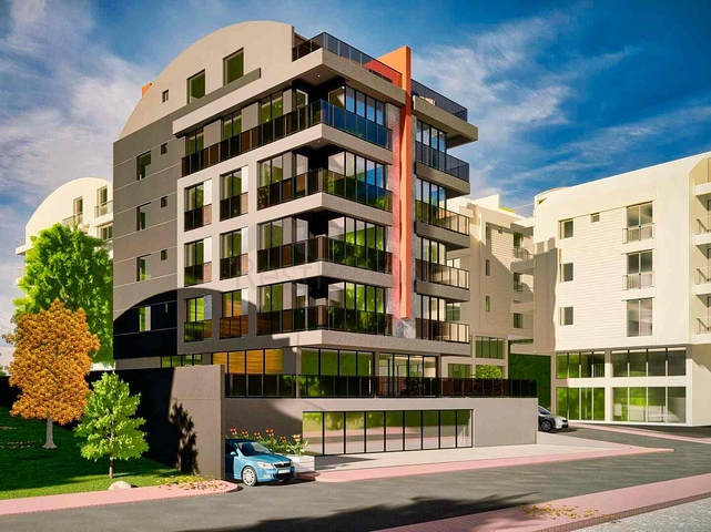 Квартиры планировки 2+1 , 4+1 и 5+1 в центре города Анталия 