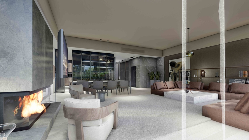 Вилла планировки 6+1 в районе Дошемеалты - Анталия 