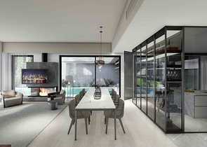 Вилла планировки 6+1 в районе Дошемеалты - Анталия 