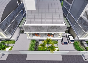 Вилла планировки 6+1 в районе Дошемеалты - Анталия 