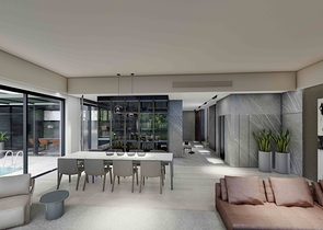 Вилла планировки 6+1 в районе Дошемеалты - Анталия 