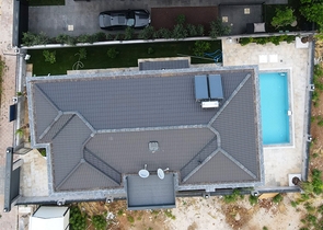 Вилла планировки 4+1 в районе Дошемеалты - Анталия 