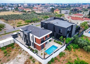 Вилла планировки 4+1 в районе Дошемеалты - Анталия 