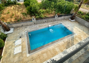 Вилла планировки 4+1 в районе Дошемеалты - Анталия 