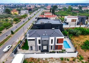 Вилла планировки 4+1 в районе Дошемеалты - Анталия 