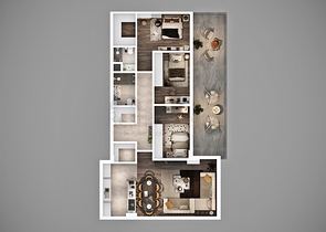 Строящийся инвестиционный проект в районе Алтынташ - Анталия 