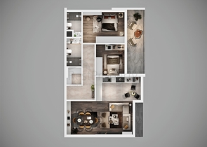 Строящийся инвестиционный проект в районе Алтынташ - Анталия 