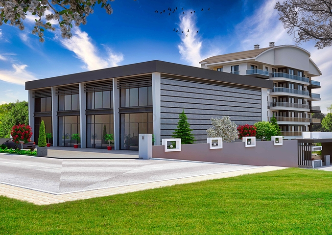 На продажу выставлено комерческое помещение в районе Алтынташ - Анталия 