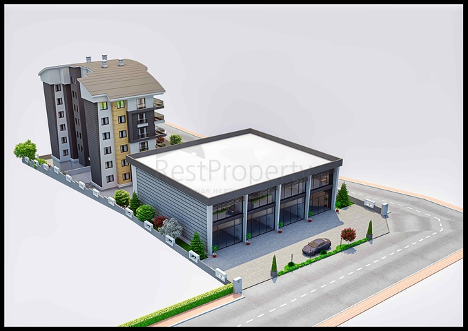 На продажу выставлено комерческое помещение в районе Алтынташ - Анталия 