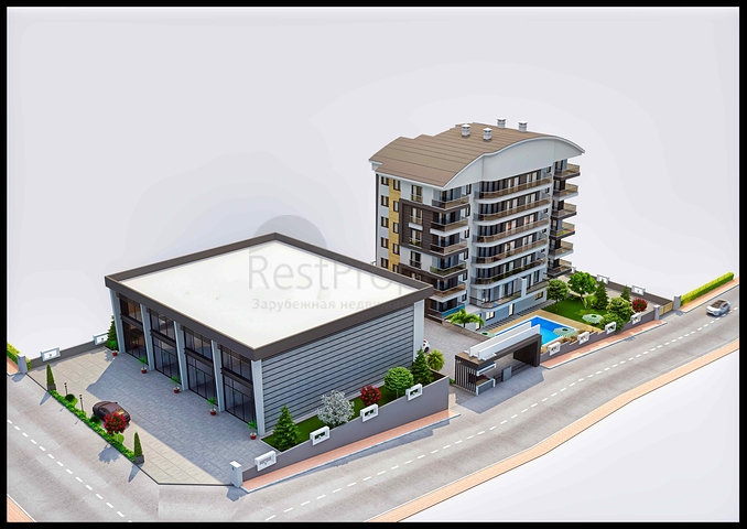 На продажу выставлено комерческое помещение в районе Алтынташ - Анталия 