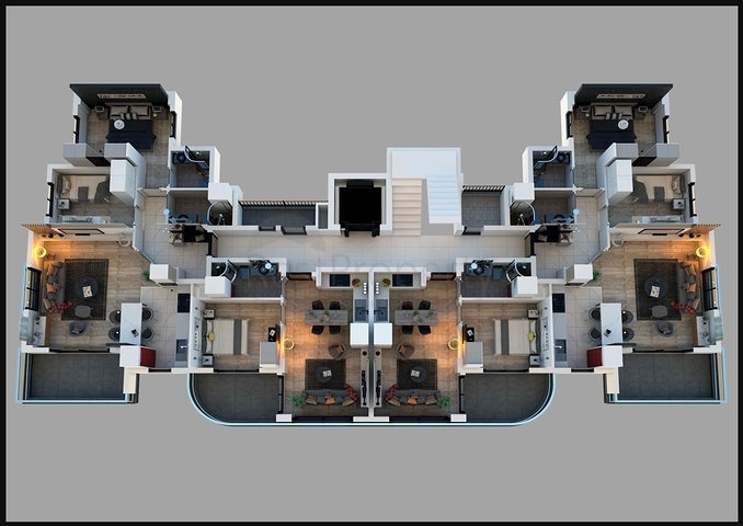 На продажу выставлено комерческое помещение в районе Алтынташ - Анталия 