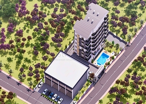 На продажу выставлено комерческое помещение в районе Алтынташ - Анталия 