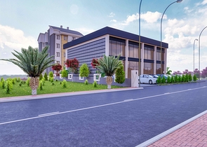 На продажу выставлено комерческое помещение в районе Алтынташ - Анталия 