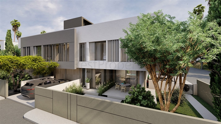 Виллы планировки 5+1 и 6+1 в районе Кепез - Анталия 