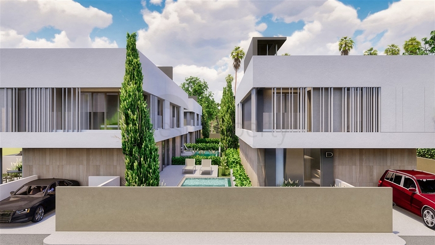 Виллы планировки 5+1 и 6+1 в районе Кепез - Анталия 