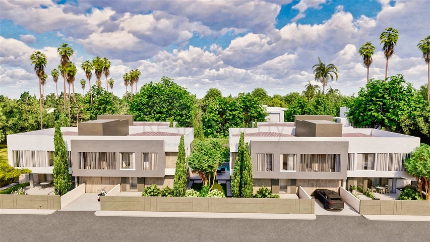 Виллы планировки 5+1 и 6+1 в районе Кепез - Анталия 