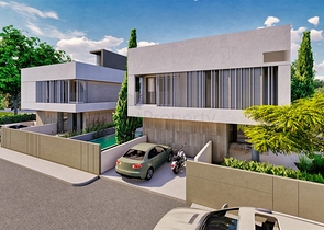 Виллы планировки 5+1 и 6+1 в районе Кепез - Анталия 