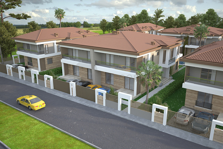 Виллы в престижном районе Дошемеалты - Анталия 