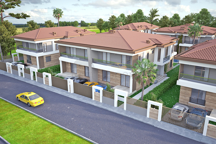 Виллы в престижном районе Дошемеалты - Анталия 