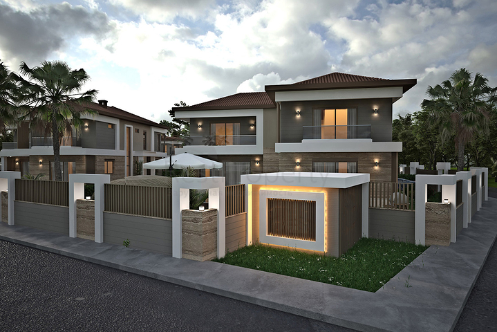 Виллы в престижном районе Дошемеалты - Анталия 