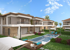 Виллы в престижном районе Дошемеалты - Анталия 