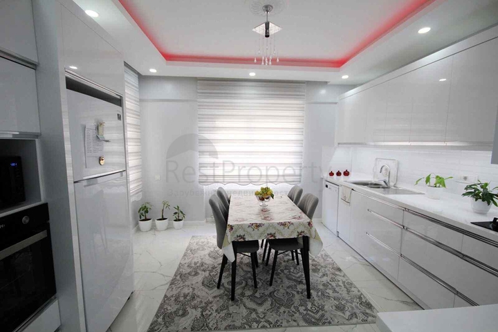 Квартира без мебели планировки 3+1 в микрорайоне Лиман - Анталия