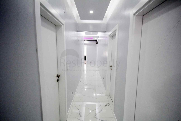 Квартира без мебели планировки 3+1 в микрорайоне Лиман - Анталия