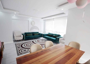 Квартира без мебели планировки 3+1 в микрорайоне Лиман - Анталия