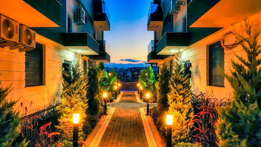 Квартира планировки 3+1 в микрорайоне Гюзельоба - Анталия 