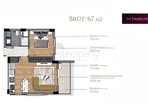 Инвестиционный проект в районе Алтынташ - Анталия