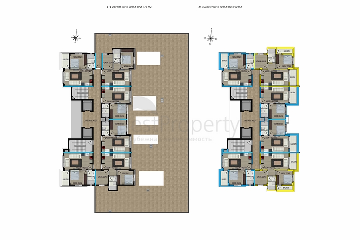 Инвестиционный проект в районе Алтынташ - Анталия 