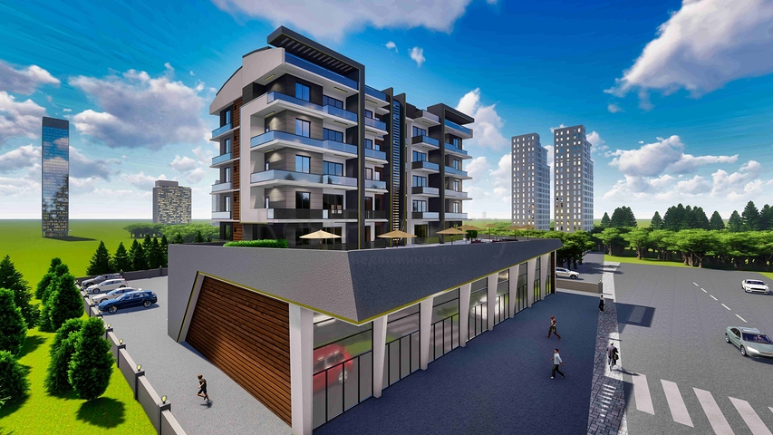 Инвестиционный проект в районе Алтынташ - Анталия 