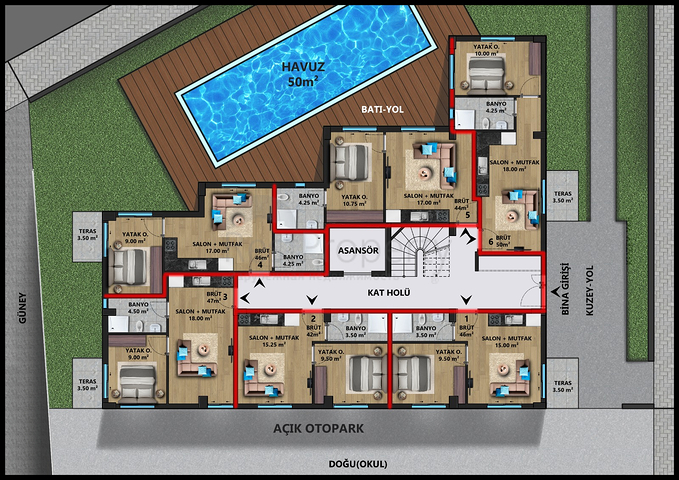 Инвестиционный проект в районе Лара - Анталия