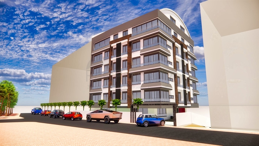 Квартиры планировки 1+1 , 2+1 и 4+1 дуплекс в центре города Анталия 